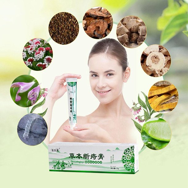 Xpreen 2PCS Hemorrhoidal Pain Relief Cream, Natural Herbal Hemorrhoid Ointment, Relief from Burning, Itching, and Discomfort of Hemorrhoids