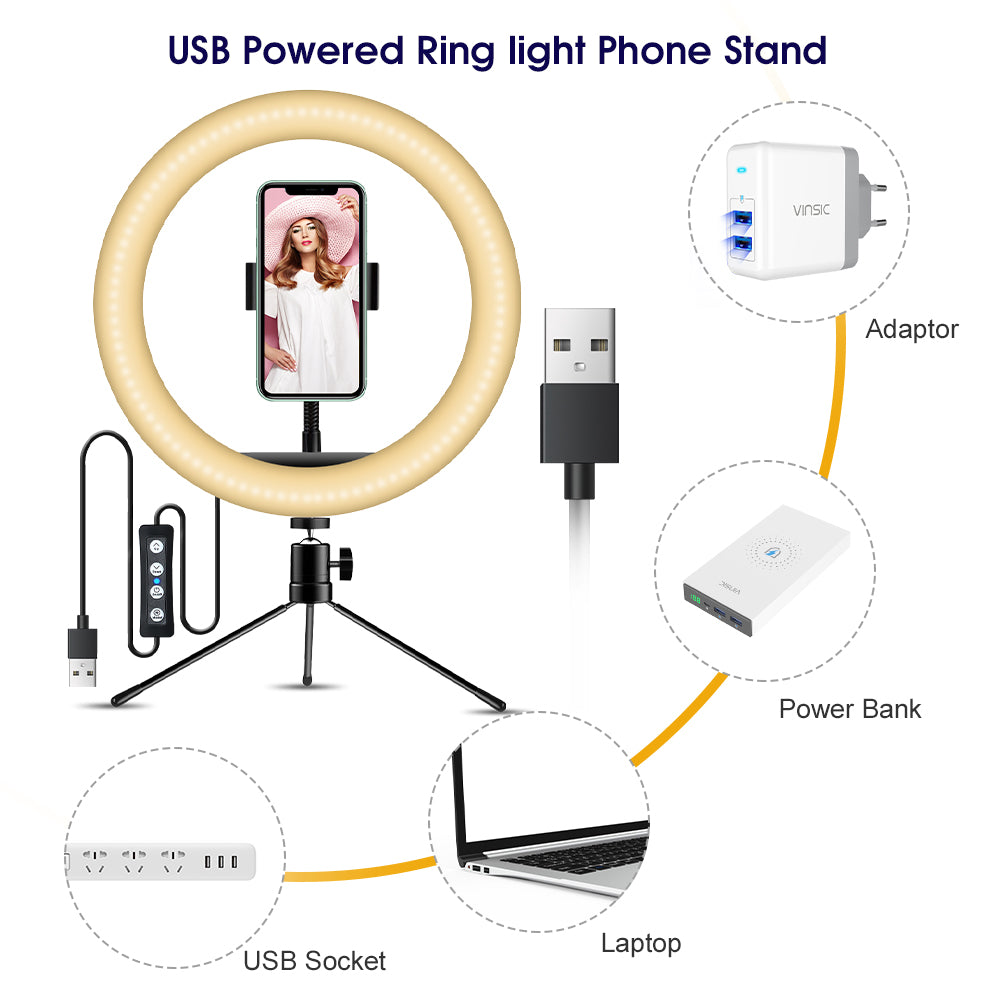 Ring Light with Stand