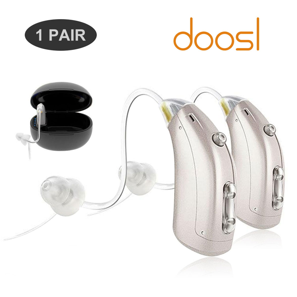 eTopeak Hearing Amplifier for Ear, Rechargeable Aid Personal Sound Amplifier for Seniors