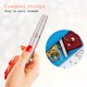 Ifanze Eyebrow Hair Remover, Rechargeable Facial Hair Trimmer Painless Eyebrow Hair Razor for Women with LED Light