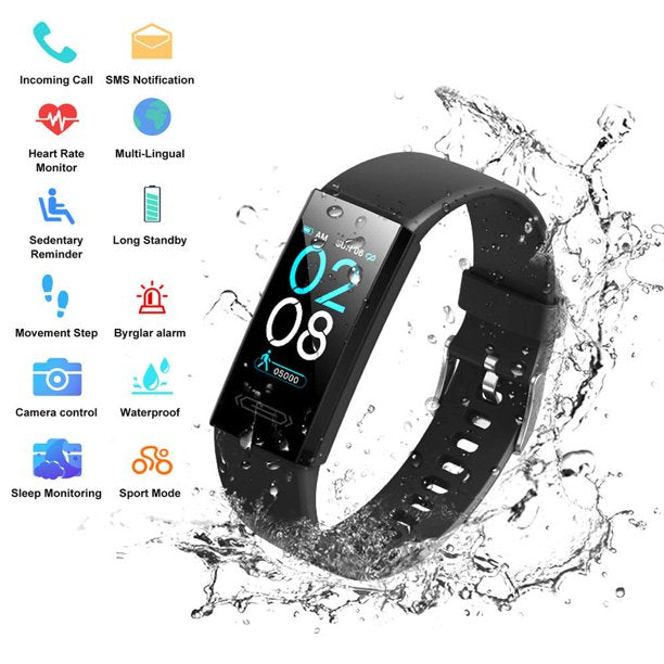 iFanze Fitness Tracker Watches for Women Men, Waterproof Smart Watch for Android iPhone with Heart Rate Sleep Monitor