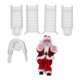 Santa Claus Climbing Ladder, Singing Jingle Bells Electric Toy Christmas Decoration Kids Gift Doll