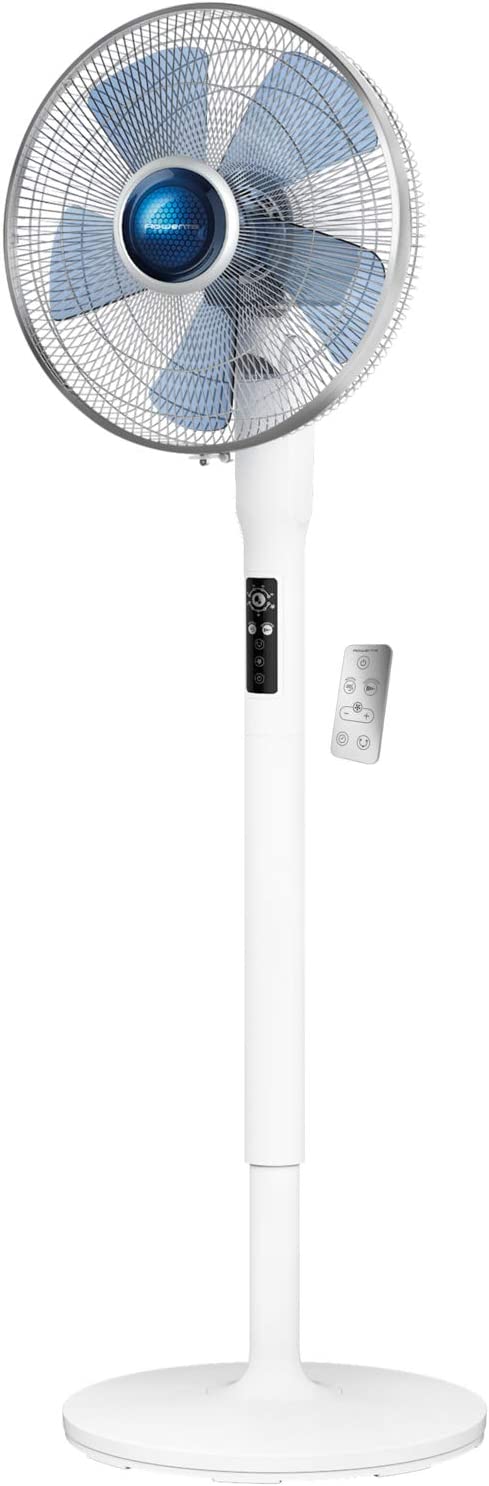 Melliful Turbo Silence Oscillating Fan, Standing Fan, 8 Speed Fan with Remote Control