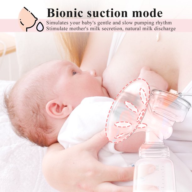 Double Electric Breast Pumps, iFanze Portable Dual Breastfeeding Milk Pump with 4 Modes & 9 Levels, LCD Display