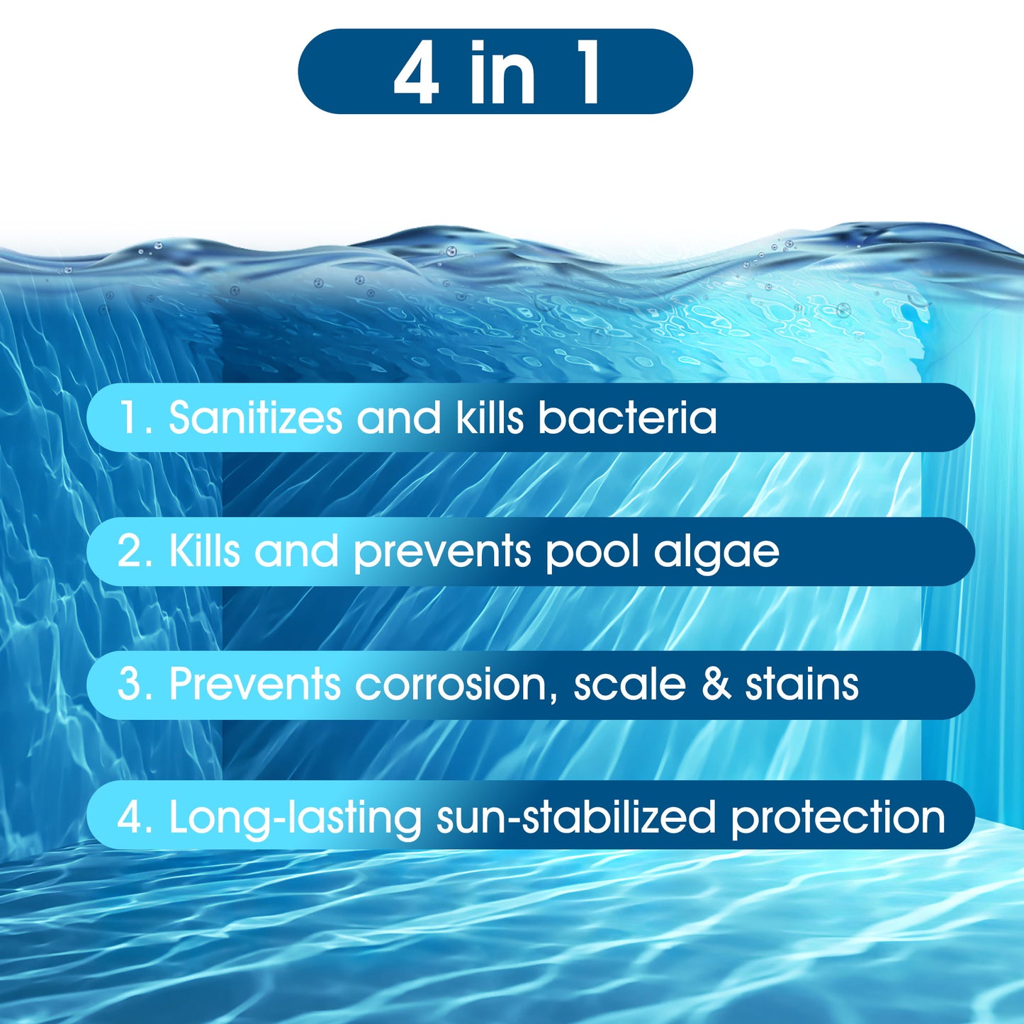 Pool Chlorine Tablets, 330PCS