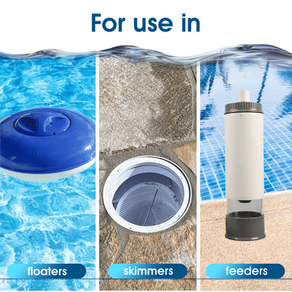 Pool Chlorine Tablets, 330PCS