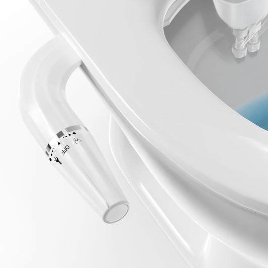 Ultra-Slim Bidet Attachment for Toilet