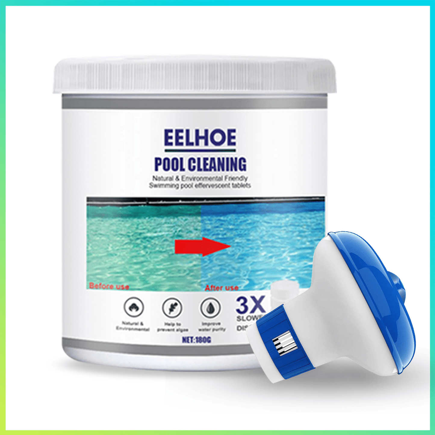 Chlorine Tablets for Pools Spas Hot Tubs Sanitizing and Cleaning