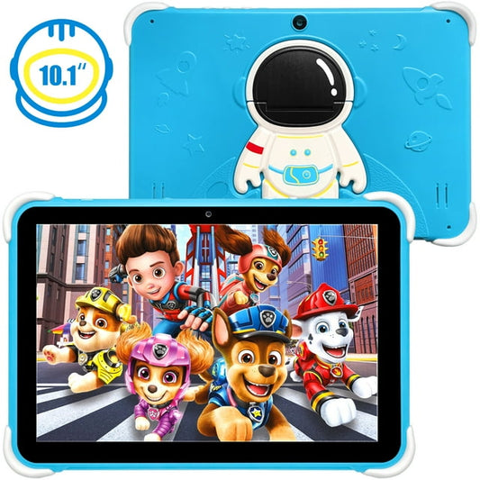 10.1 inch Kids Tablet, 32GB Storage WiFi Android 11 Tablet for Kids, HD Touch Screen, Parental Control, Learning Tablet with IWAWA Application, Kids Tablets with Blue Case S1