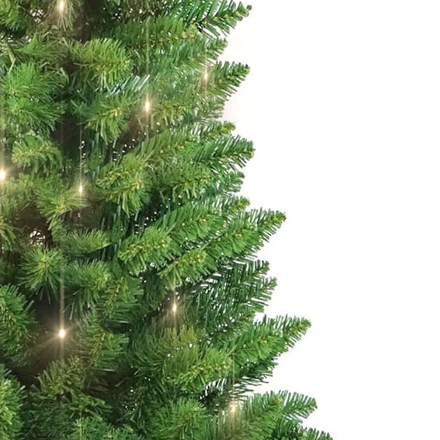 2  Pack 3 FT Pre-Lit Christmas Tree w/ 70 Lights 160 Tips, Hinged Artificial Holiday Xmas Christmas Decoration, Green