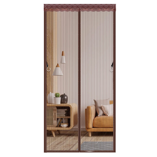Magnetic Screen Door, Durable Heavy Duty Mesh Curtain with Fly Mosquito Screens, Hands Free Magnetic Screen Door for Sliding Door