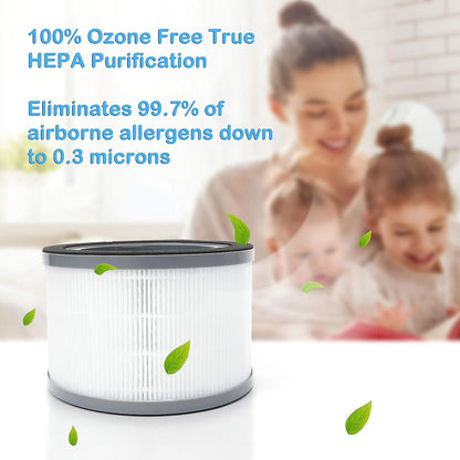 IFANZE HEPA Replacement Filters, Compatible with IFANZE Air Purifier Only, 3-in-1 H13 Grade True HEPA Filter Replacement, 1-Pack