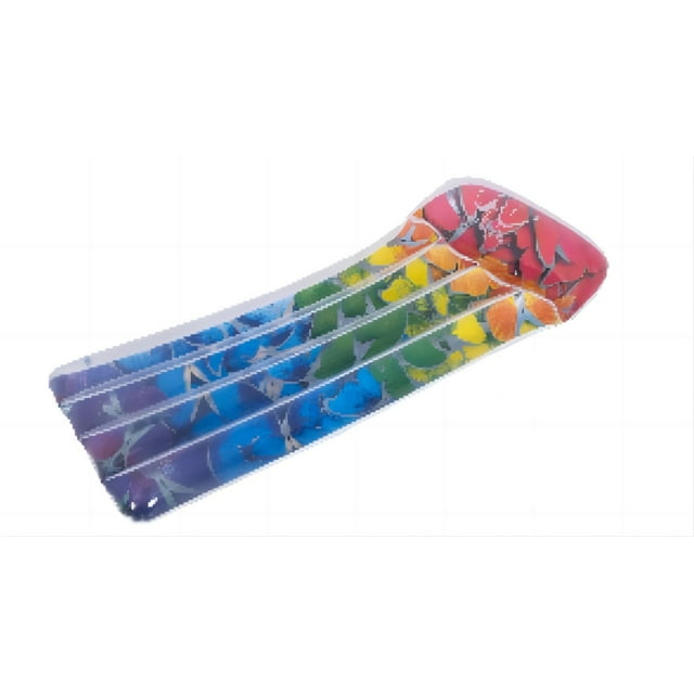 iFanze Pool Floats, 69" X 30" X 10" Colorful Butterflies Swimming Pool Lounger, Fun and Relaxing Inflatable Pool Float for Adults Kids, Durable Pool Floats for Pool and Beach Use