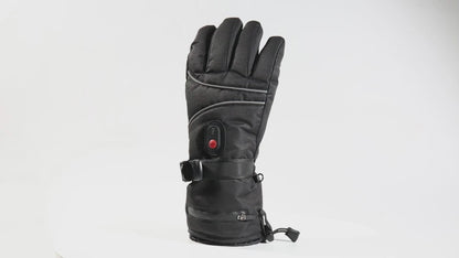 iFanze Heated Gloves, Outdoor Indoor Rechargeable Hand Warmer Glove Liners for Climbing Hiking Cycling, 7.4V Fast Heating, Winter Must Have Thermal Heated Motorcycle Gloves, Universal Size