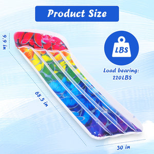 iFanze Pool Floats, Colorful Butterflies Pool Hammock, Water Hammock (Saddle, Lounge Chair, Hammock, Drifter), A relaxing float perfect for Swimming Pool