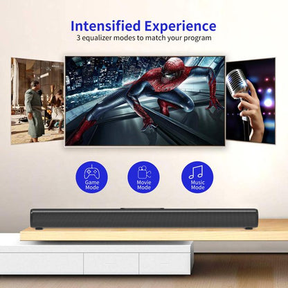 50W Sound Bars for TV, Bluetooth 5.0 TV Sound Bar with Subwoofer, Optical/AUX/USB/ARC HDMI Soundbar