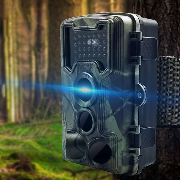 Doosl 4K Trail Camera,Hunting Camera 36MP with 120°Wide-Angle Motion Latest Sensor View 0.2s Trigger Time Infrared Trail Camera IP66 Waterproof