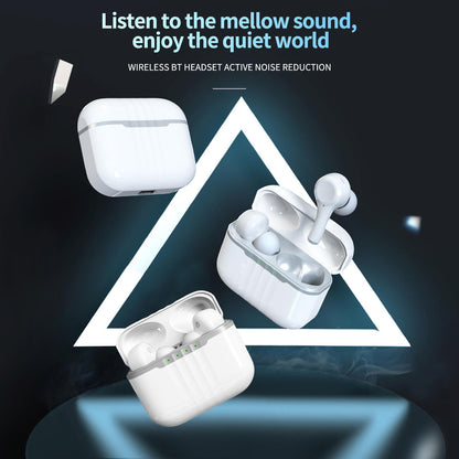 Wireless Earbuds, Bluetooth 5.2 Headphones Touch Control with Wireless Charging Case, IPX5 Waterproof TWS Stereo Earphones in-Ear Built-in Mic Headset Premium Deep Bass for Sport