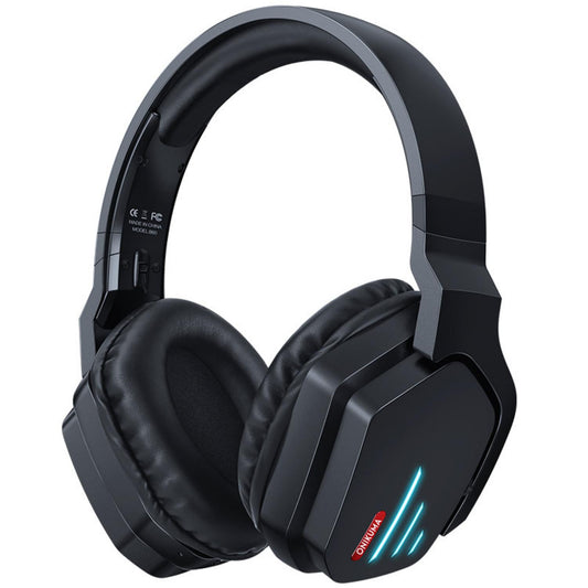Bluetooth Headphones, Bluetooth 5.1 Wireless Headphones with Microphones, HiFi Sound with Deep Bass, USB Lightning Fast Charge, 24H Playtime