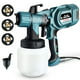 Paint Sprayer, 850W Electric HVLP Spray Gun, Airless Paint Gun with 800ml Container for Home and Outdoors, Painting Projects