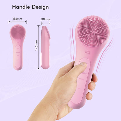 Rechargeable Silicone Skin Wash Machine with Magnet Charger