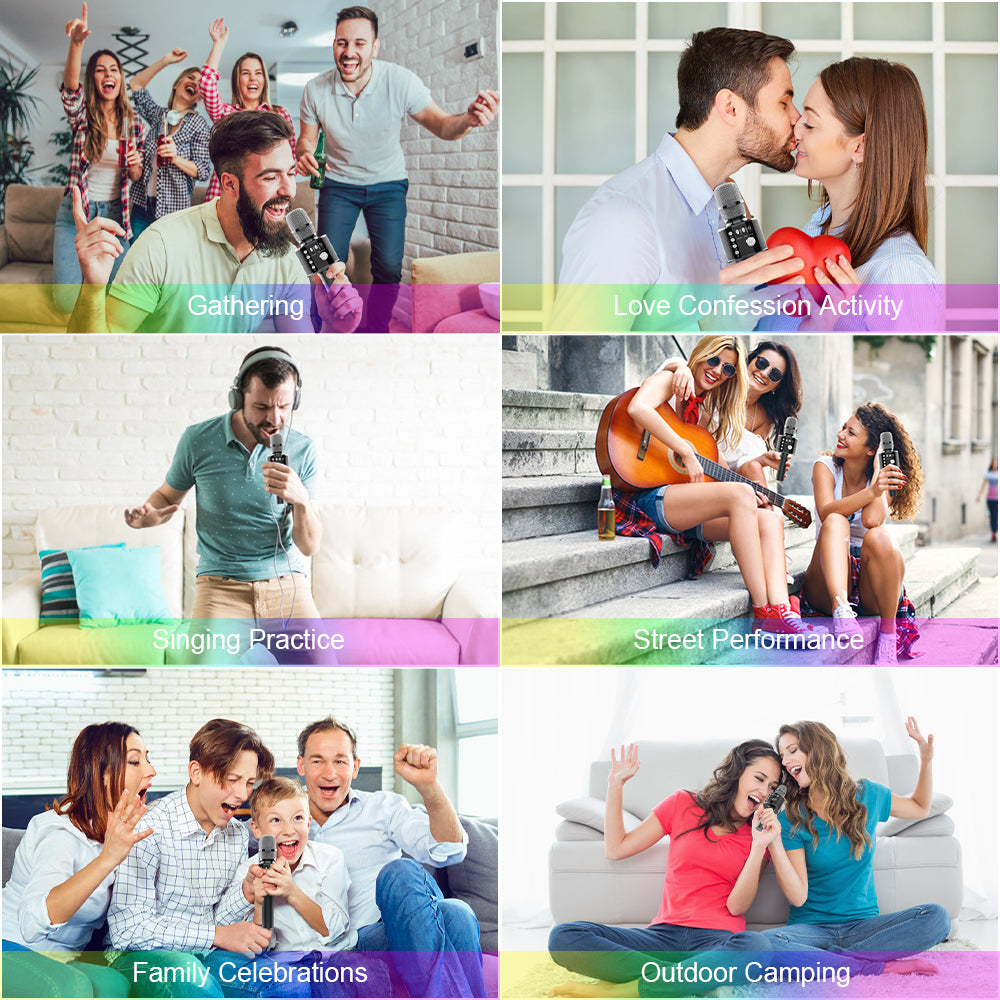 Wireless Microphon Bluetooth Karaoke