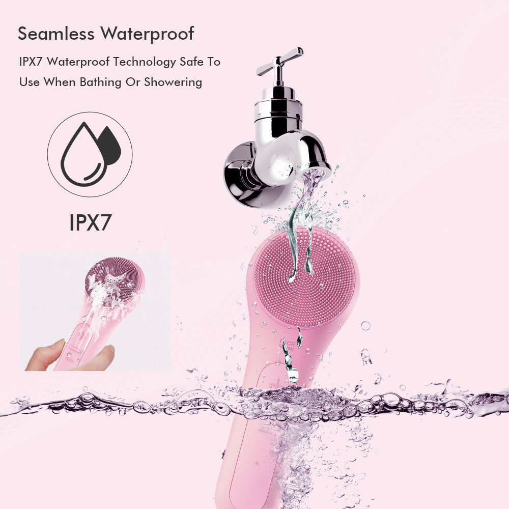 Rechargeable Silicone Skin Wash Machine with Magnet Charger