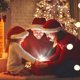 Christmas Starry Sky Projector, Night Light Santa Snowman Xmas Tree USB Rechargeable Rotatable Projection Lamp Music