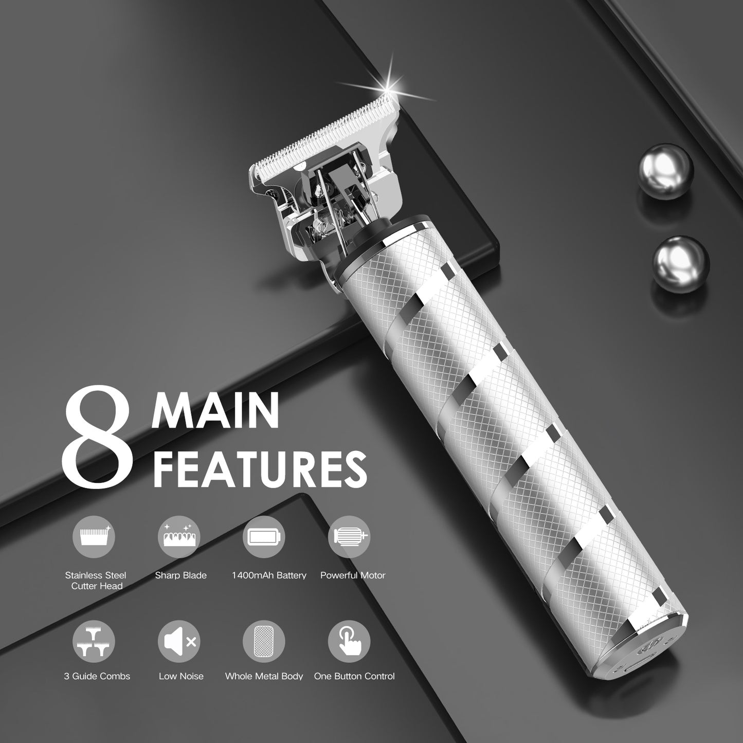 Hair Clippers Beard Trimmer for Men