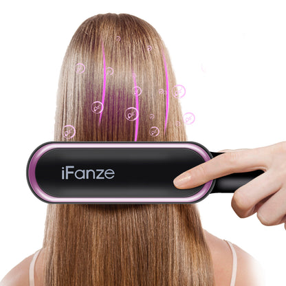 iFanze Ionic Hair Straightener Brush