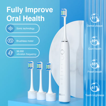 iFanze-Slicoo Ultrasonic Electric Toothbrush
