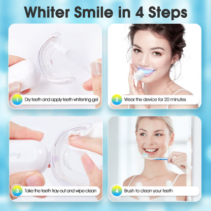 iFanze Blue Light Teeth Whitening Device
