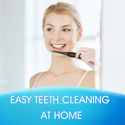 Plaque Remover for Teeth, Ultrasonic Tooth Cleaner Tartar Remover, Electric Teeth Cleaning Kit Tooth Stain Calculus Remover 2 in 1 Toothbrush Cleaning, Safe for Adult and Kids，Dental Calculus，calculus teeth，dental plaque，snow teeth whitening
