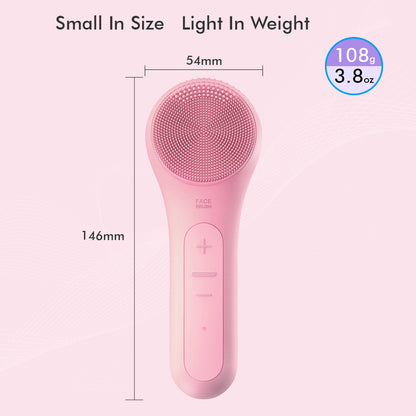 Rechargeable Silicone Skin Wash Machine with Magnet Charger