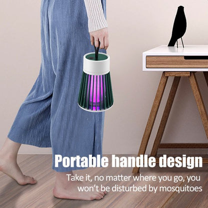 Vinmall Bug Zapper, Electric Mosquito Zapper for Indoors, Wireless UV Killer for Mosquitos, Insects, Flies and Gnats, Portable Mosquito Eradicator for Home, Electronic Light Bulb Lamp Included