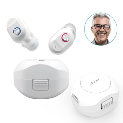 Hearing Aids for Seniors, Rechargeable Personal Hearing Amplifier Devices ITE Charging Case