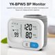Blood Pressure Monitor, Automatic Wrist Blood Pressure Cuff Machine with Large LCD Display, Digital BP Monitor with Reading Memory Voice for Home Use