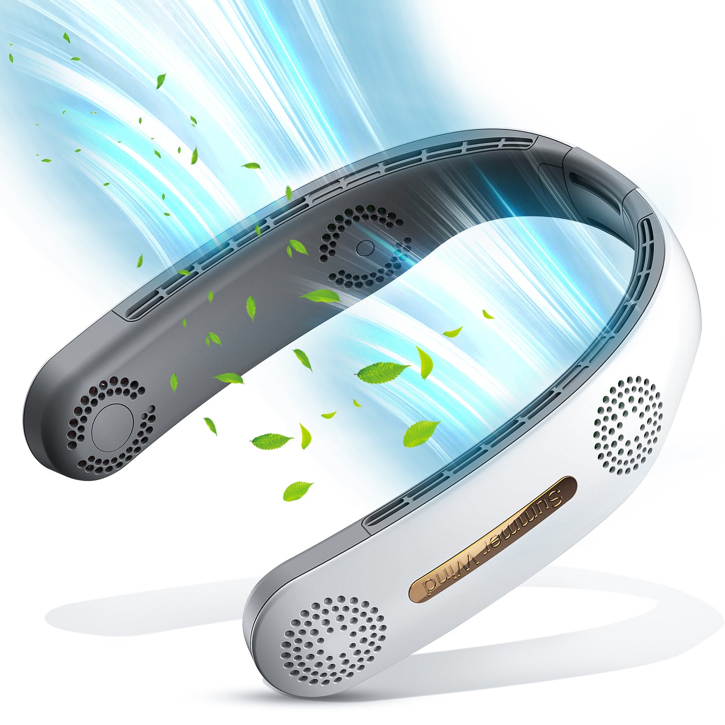 Personal Mini Neck Air Conditioner with 3 Speeds ,Wearable Neck Fan Suit for Traveling,Sports, Office