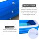 Inflatable Kiddie Thicker Swimming Pool for Kids Family Outdoor Fun Water Toys Ball Pool for Children 3 Layer