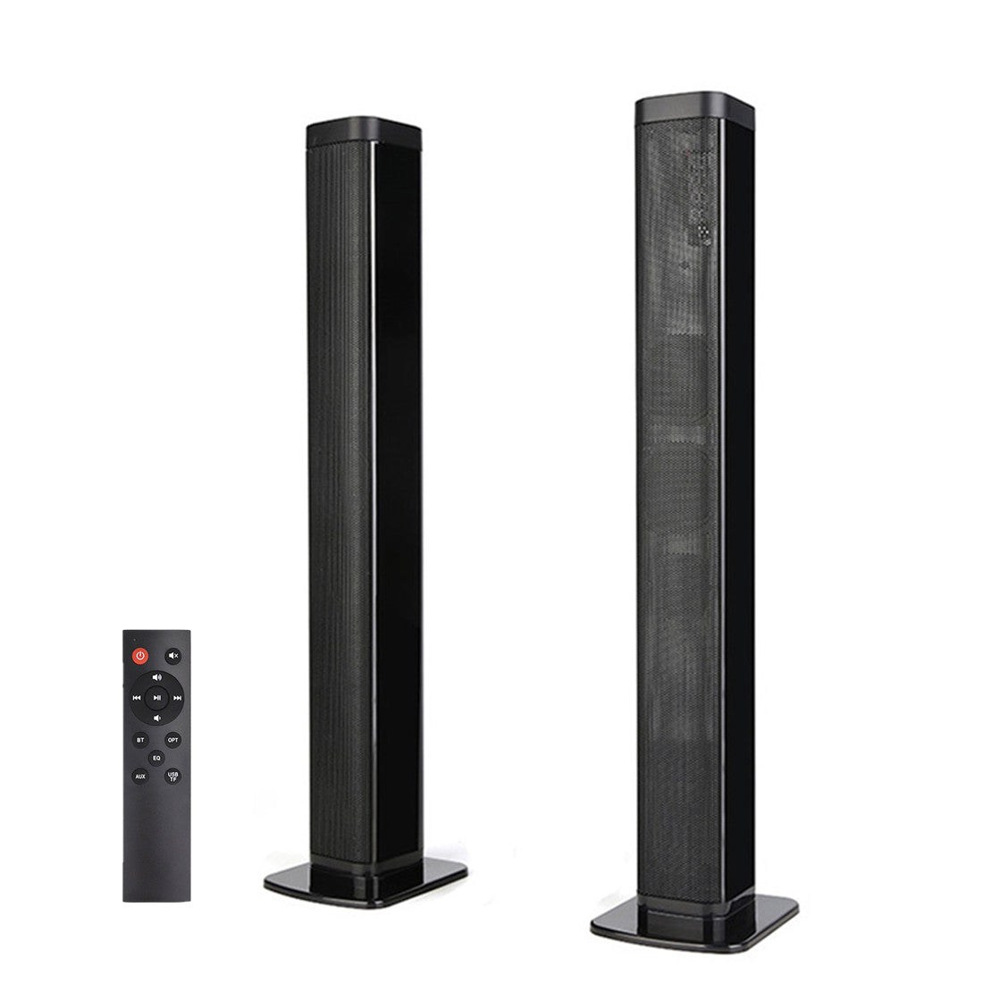 Bluetooth Wireless Soundbar with Remote Control, Surround Sound Bar for Home Theater Audio Sound Bars, Soundbar TV Sound Bar with HDMI Optical RCA AUX Coax Connection