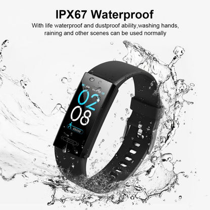Fitness Tracker Watches, Emossie Health & Activity Tracker, Heart Rate, Sleep Monitoring, IP68 Waterproof Digital Watch for Men Women, Black