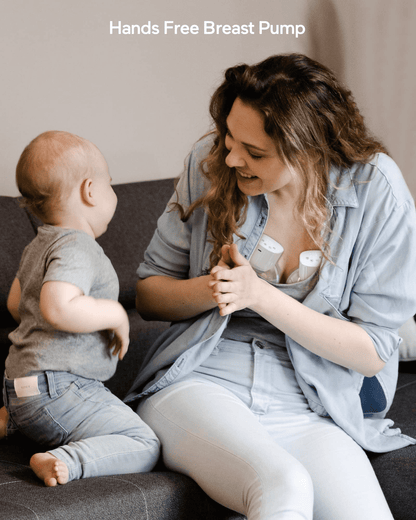ifanze Wearable Wireless Hands Free Electric Breast Pump with 3 Modes & 9 Levels, 21/24/28mm, 1 Pc