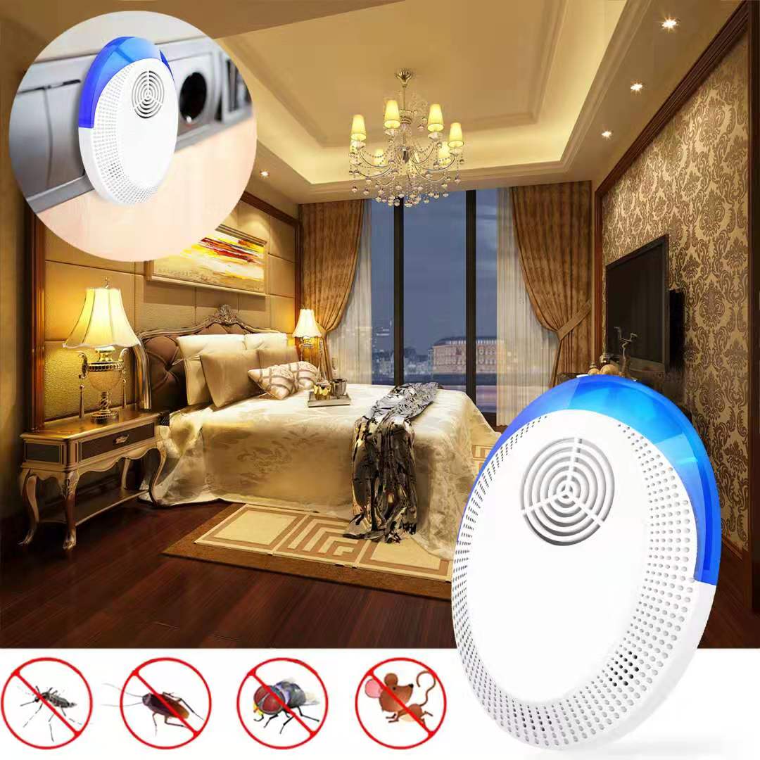 Ultrasonic Pest Repeller, 6 Pack Upgraded Electronic Pest Repellent Plug- in for Mosquitoes Roaches Flea Spiders Ants Mice