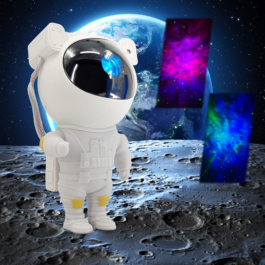 Astronaut Galaxy Projector, Doosl Star Night Light Projector for Kids, Projector Lamp for Bedroom, Outdoor, Holiday, Christmas