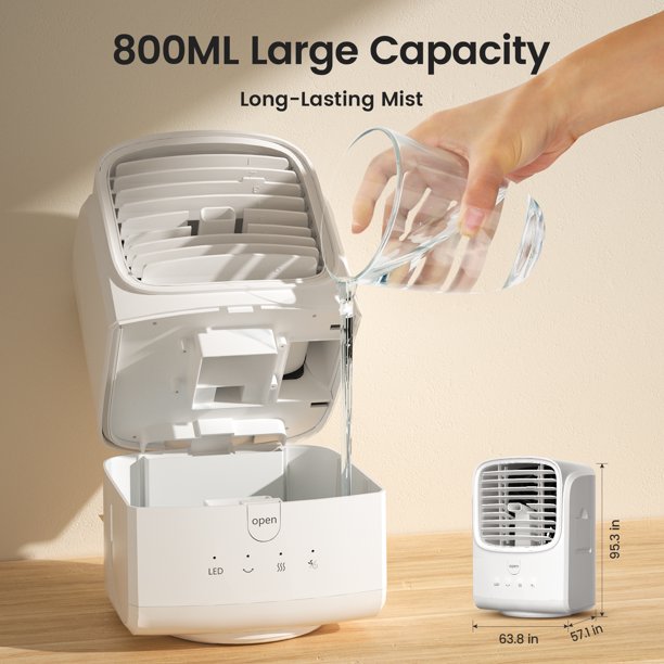 Air Conditioner Fan, Air Cooler for Room Office Camping