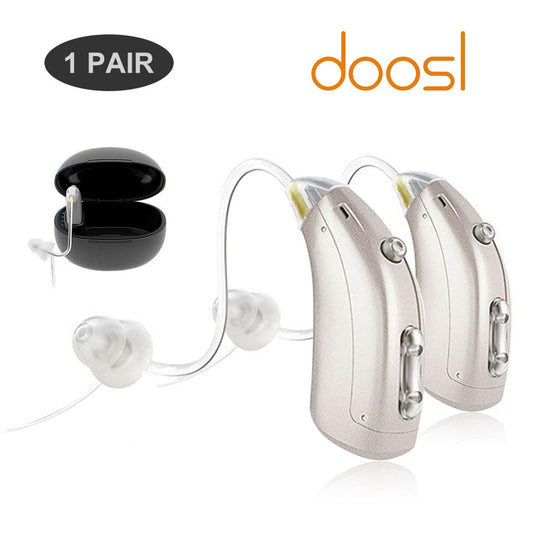eTopeak Hearing Amplifier for Ear, Rechargeable Aid Personal Sound Amplifier for Seniors
