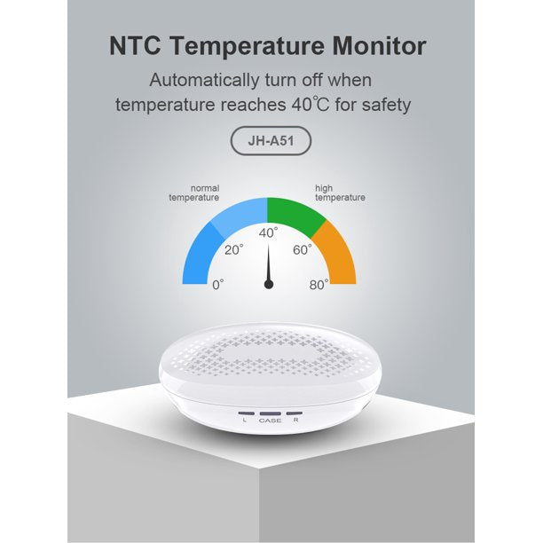 Doosl Hearing Aids for Ears, Light Mini Invisible Hearing Amplifier, Fast Charging, Volume Control, Auto Turn off Charging Box, Rechargeable Hearing Aids with Hearing Loss for Seniors