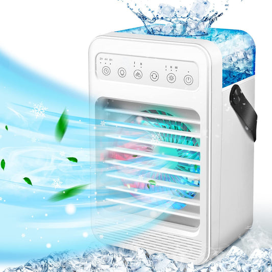 iFanze Personal Air Cooling Fan, Portable Air Conditioner, Evaporative Air Cooler