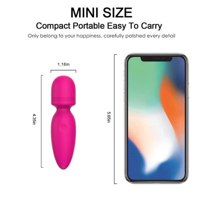 VESSTT Mini Vibrators Massager, Wireless Handheld , Vibration Wand Massager,Pink