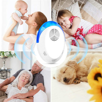 Ultrasonic Pest Repeller, 6 Pack Upgraded Electronic Pest Repellent Plug- in for Mosquitoes Roaches Flea Spiders Ants Mice